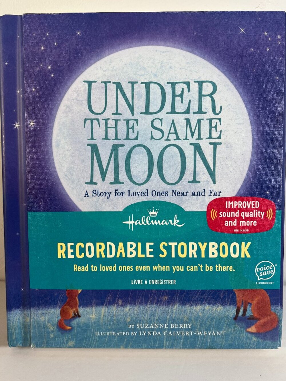 Hallmark Recordable Storybook Under The Same Moon By Suzanne Berry New